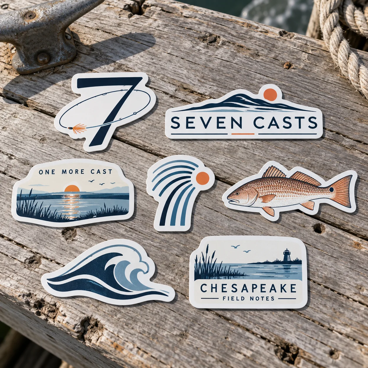 Founders Sticker Pack — generated concept mockup