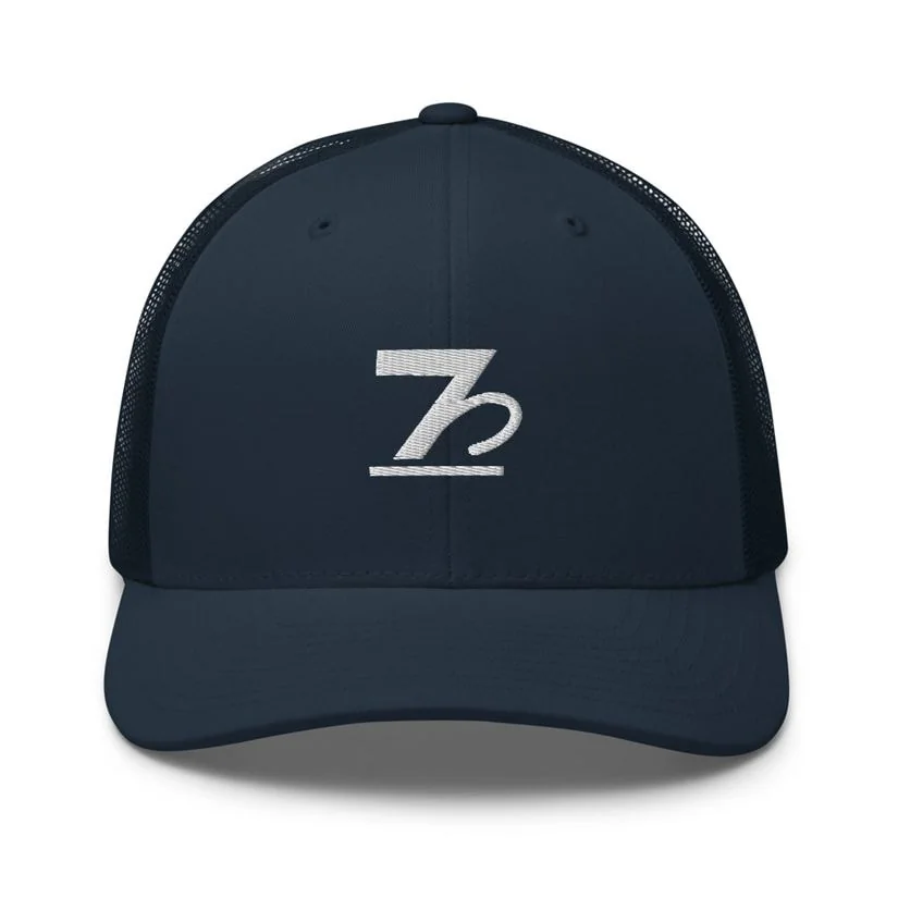 Seven Casts Trucker — Printful product mockup