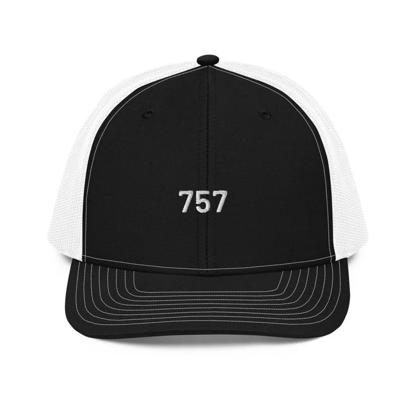 757 Trucker — Printful product mockup