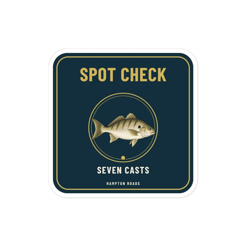 Spot Check Sticker — Printful product mockup