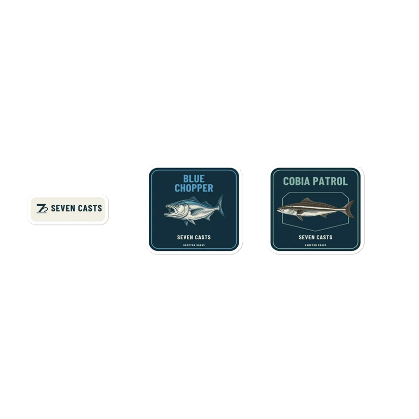 Founders 3-Sticker Set — Printful product mockup