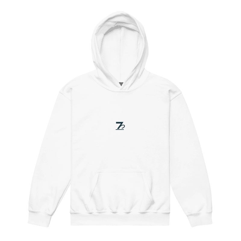 Seven Casts Dockside Youth Hoodie — Printful product mockup